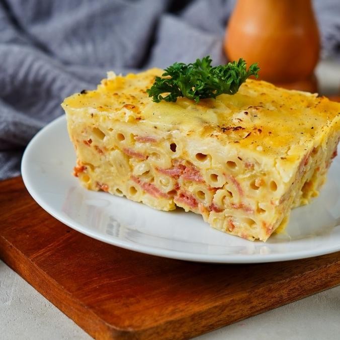 

Hampers Lebaran / Parcel Ramadhan Makaroni / Macaroni Schotel Bechamel
