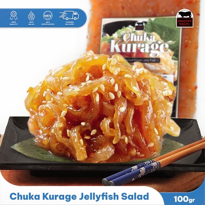

Chuka Kurage Salad Ubur-Ubur Jellyfish 200gr