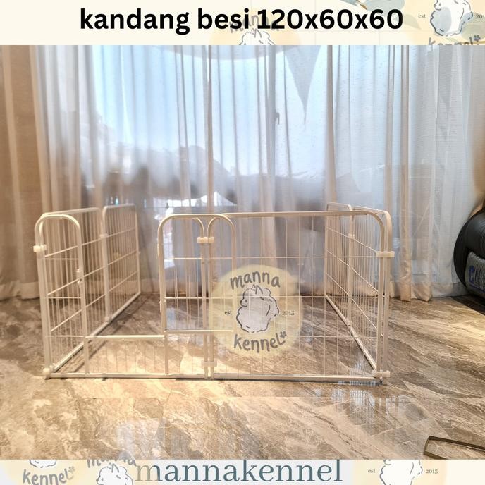 kandang anjing pagar besi smart fence minimalis korea basic fence