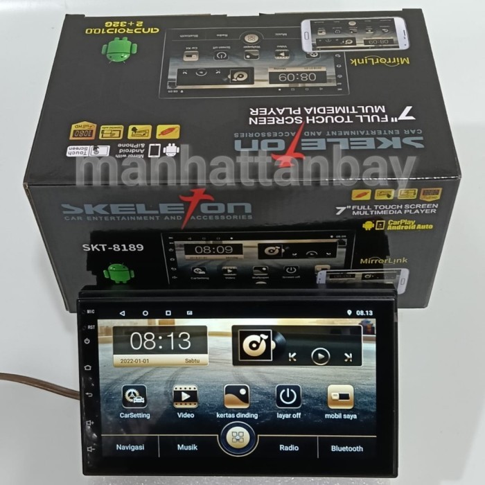 DOUBLE DIN HEADUNIT ANDROID 7 INCH SKELETON ORIGINAL QUALITY