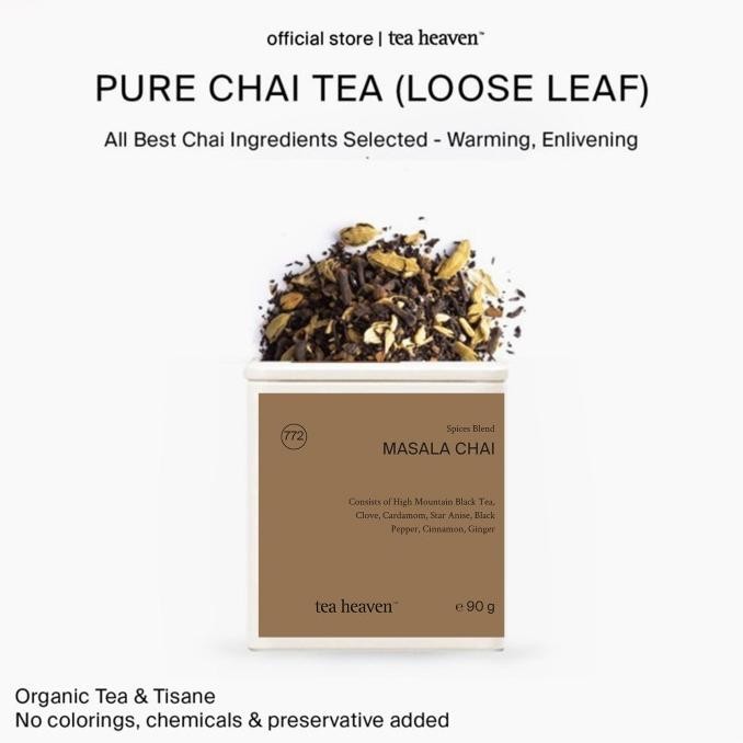 

Masala Chai Tea Indian Black Tea - Teh Rempah India Herbal