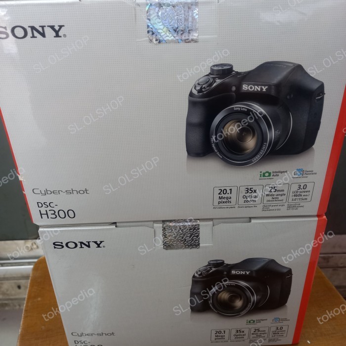 Sony Cyber-Shot Dsc H300 Digital Kamera/H300 +Memory Card 32+Tas
