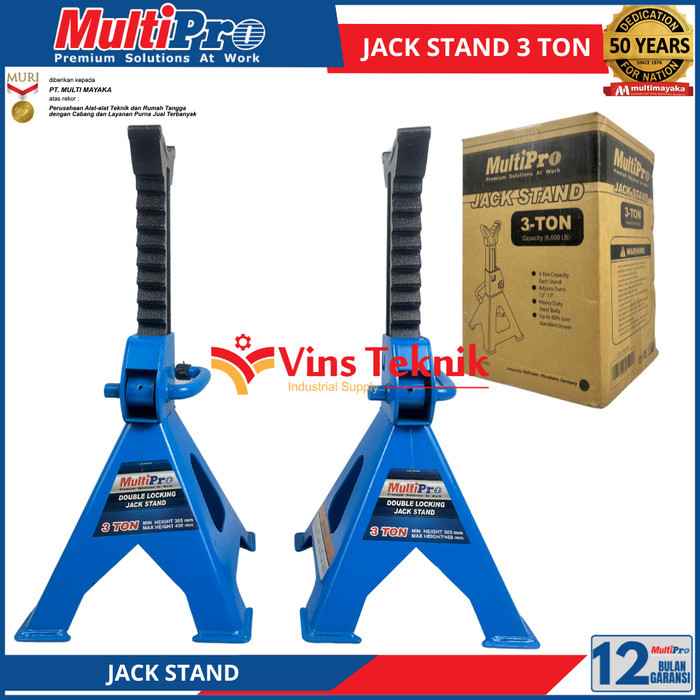 dongkrak 3ton jack stand 3 ton MULTIPRO