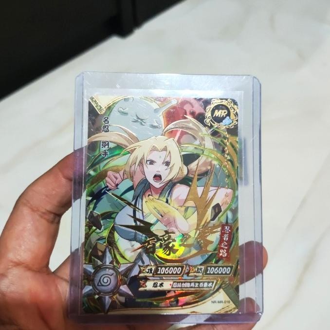 Ready stock] KARTU NARUTO KAYOU TSUNADE MR 016 ORI KAYOU
