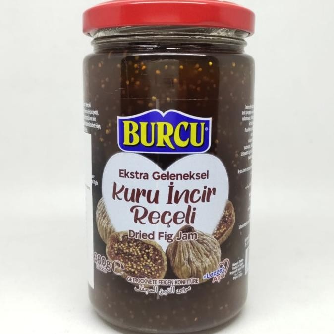 

^%^%^%^%] DRIED FIG JAM BURCU 380G ORIGINAL TURKEY / Selai Buah Tin