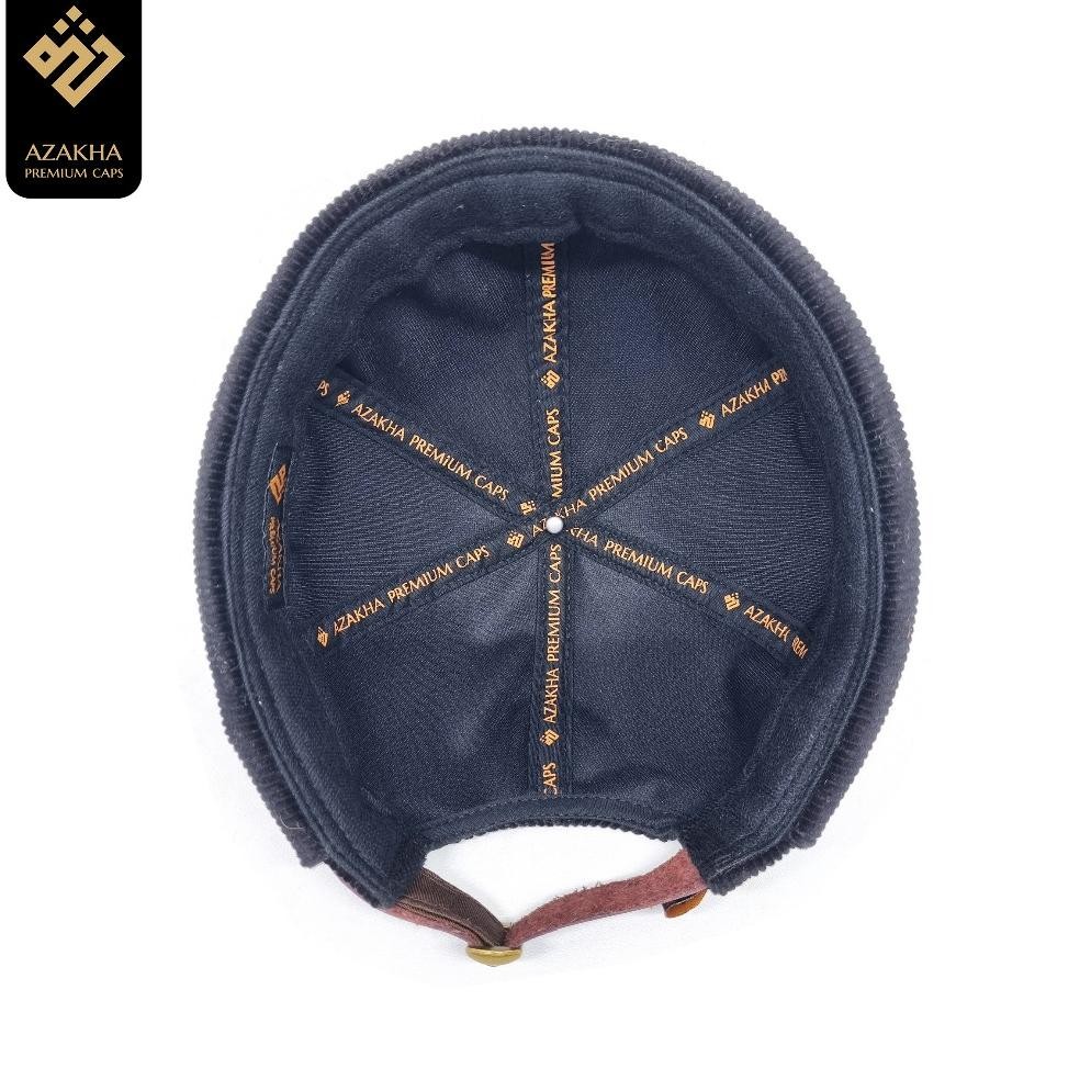 ul-64 [HARGA PROMO] Miki Hat Premium Azakha / Topi Peci / Mikihat - Corduroy / Laken / Jeans / Rapel