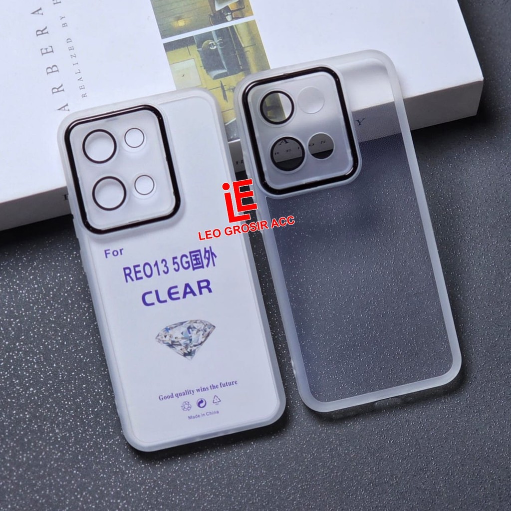 OPPO RENO 13 OPPO RENO 13F OPPO RENO 13 PRO CASE DUAL TONE SOFT CLEAR LENS OPPO RENO 13 OPPO RENO 13