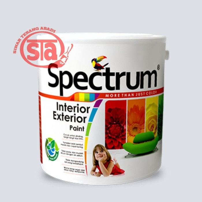 CAT TEMBOK SPECTRUM 1 US GALON PUTIH 3.78 LTR