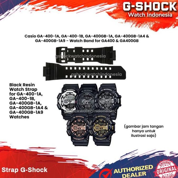 Murah Tali Strap G-Shock Ga-400 Ga400 Ga-400Gb Ga400Gb Ga 400 Original