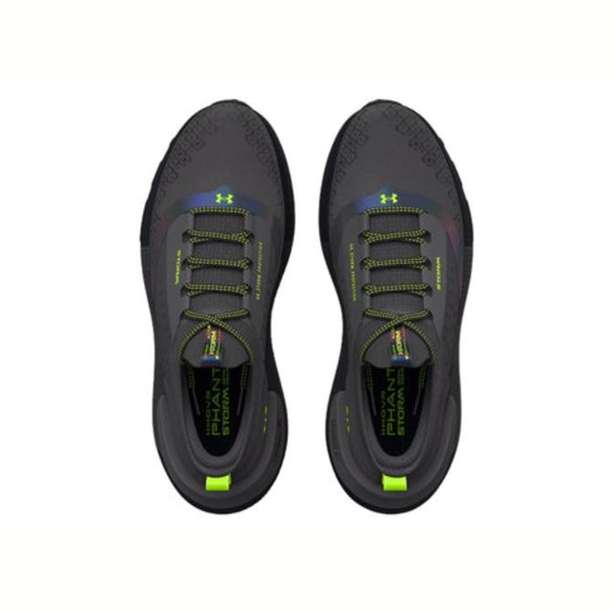 Promo Sepatu Under Armour Hovr Phantom 3 Strorm " Jet Grey Iridescent "