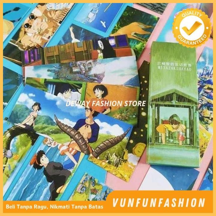 

30PCS / SET PEMBATAS BUKU - DESAIN MIYAZAKI HAYAO / VAN GOGH DIJAMIN GRATIS ONGKIR