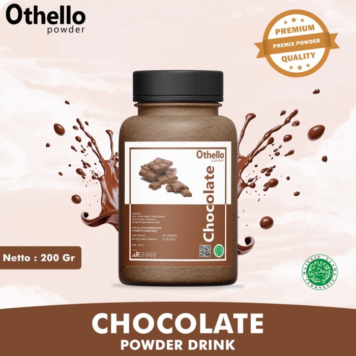 

OTHELLO Powder Drink - Bubuk MInuman Rasa Coklat / Chocolate 200gram
