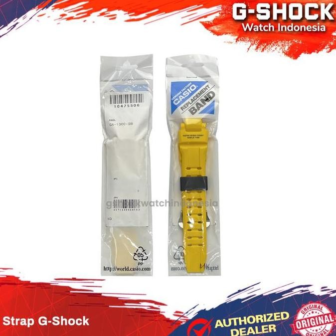 Grosir Tali Strap G-Shock Ga-1000-9B Ga-1000 Ga1000 Ga 1000 Casio Original