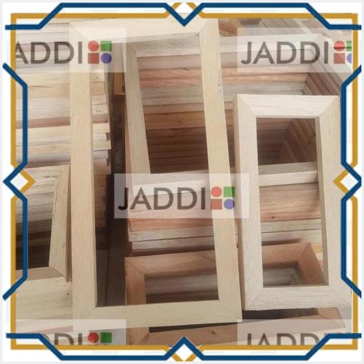 

[TJD] SPANRAM KANVAS 25X25 CM BINGKAI FRAME KAYU RANGKA DALAM CANVAS MELUKIS
