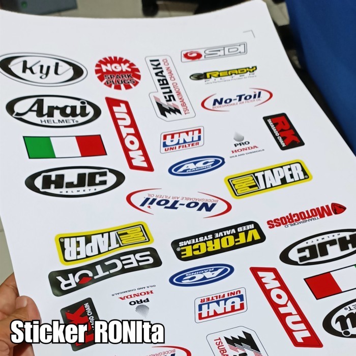 

CETAK STIKER VINYL RDS RONITA VARIAN GLOSS, DOFF DAN GLITTER