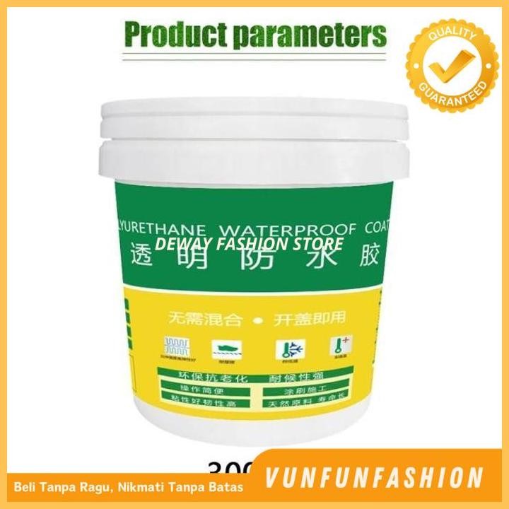 

300G WATERPROOF-GLUE TRANSPARAN LAPISAN TAHAN AIR TERJAMIN BEST