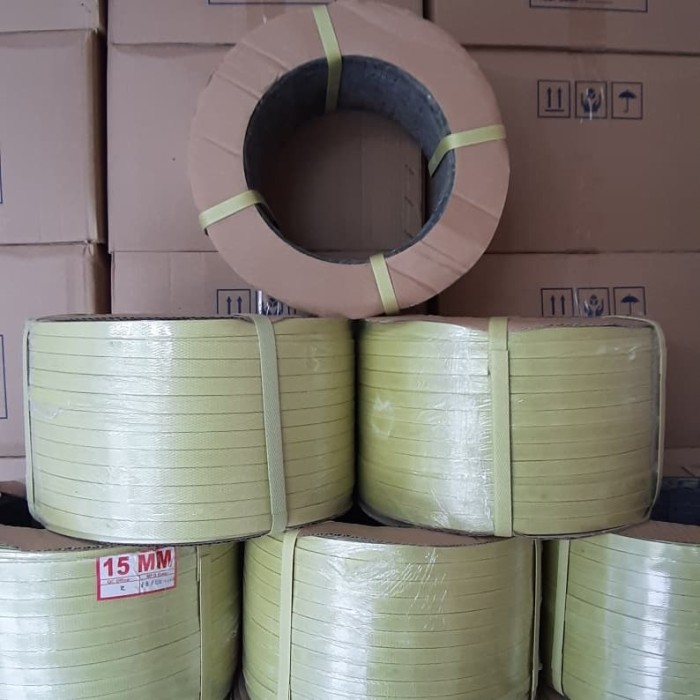 

STRAPPING BAND / TALI PACKING / TALI KLEM UK. 15MM X 8 KG