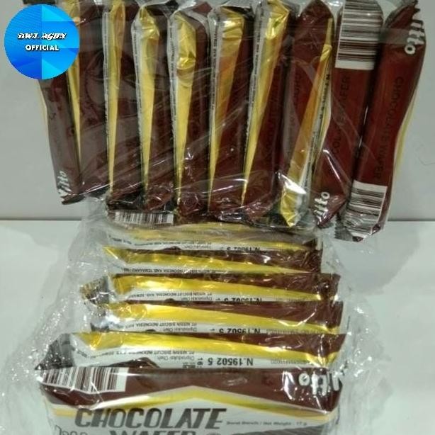 

Nitto Chocolate Wafer 10 Pcs X 17Gr (1 Renceng) X 5 Renceng Limited Edition