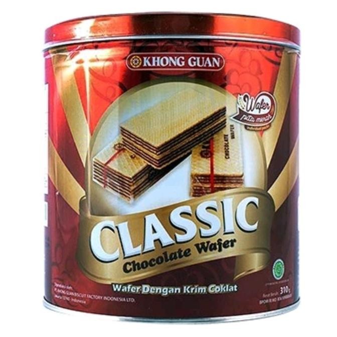

Terbaik Khong Guan Wafer Classic Chocolate Kaleng 310Gr Terbaik