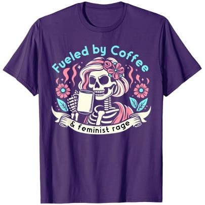Kaos Pecinta Kopi Feminisme & Amarah Feminis |LU8YmjBP|