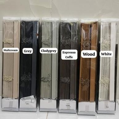 rf-45 Tirai Gulung Jendela PVC 60 cm x 180 cm Venetian Blind Kerei Gorden Kris Forhom Original Ace H