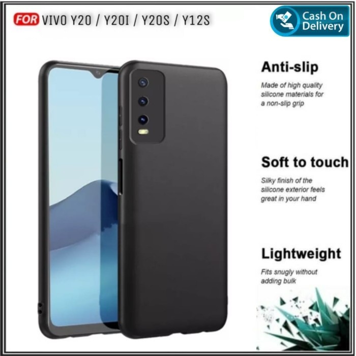 FREE ONGKIR Case Vivo Y12s 2021 SoftCase Casing Premium Hp Vivo Y 12s 2021 Cover
