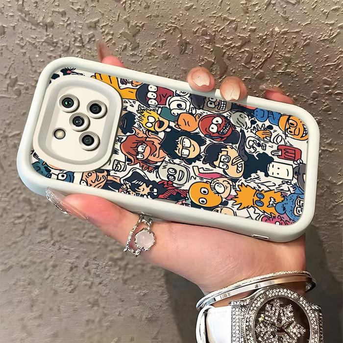 TERBAIK Casing Hp Untuk Xiaomi Poco X3 X3 Pro X3 NFC Case HP pola Karakter anime lucu Cesing Casing
