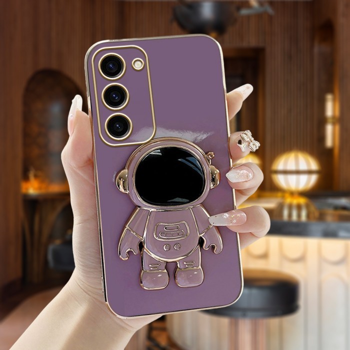 PROMO Case Casing hp Samsung Galaxy S23 S23 Ultra 5G Astronaut Braket