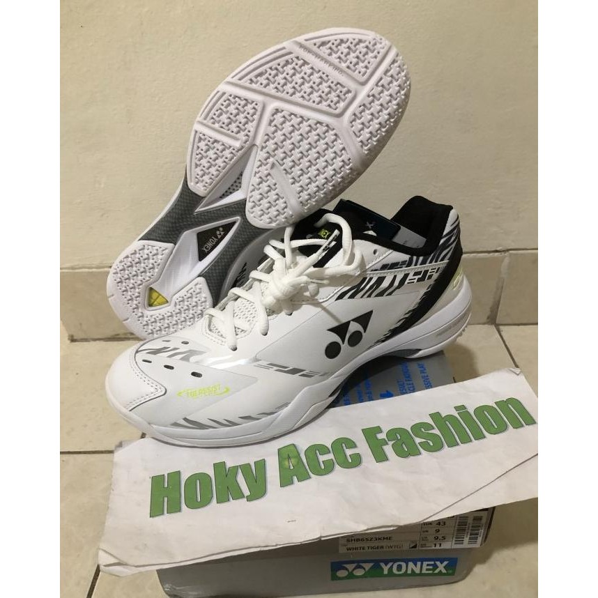 HARGA DISC - Sepatu Badminton Yonex Shb 65 Z3 Man White Tiger Original