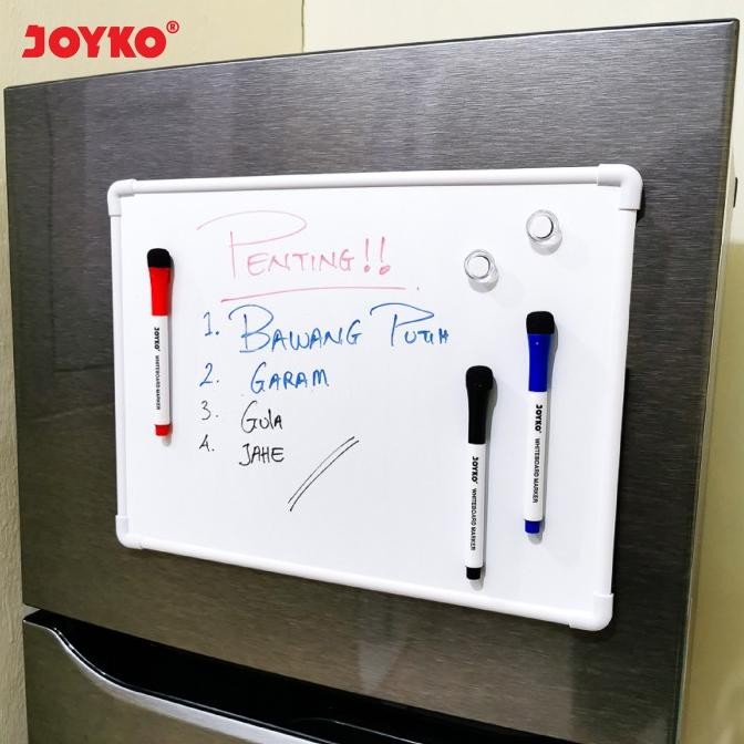 

Whiteboard Set Papan Tulis Putih Joyko WBS-10
