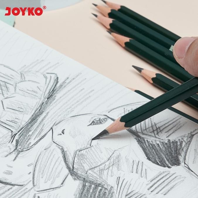 

Drawing Pencil Pensil Untuk Menggambar Joyko P-118 1 Box 12 Pcs