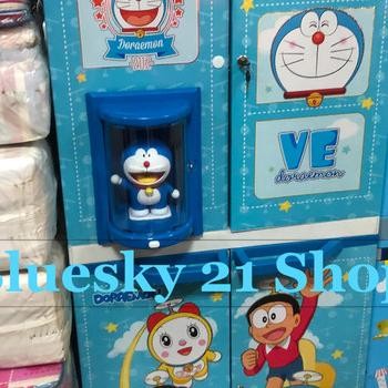 LEMARI PLASTIK ANAK / LEMARI DORAEMON / LEMARI MSC DOLL NAIBA 9284 Terlaris