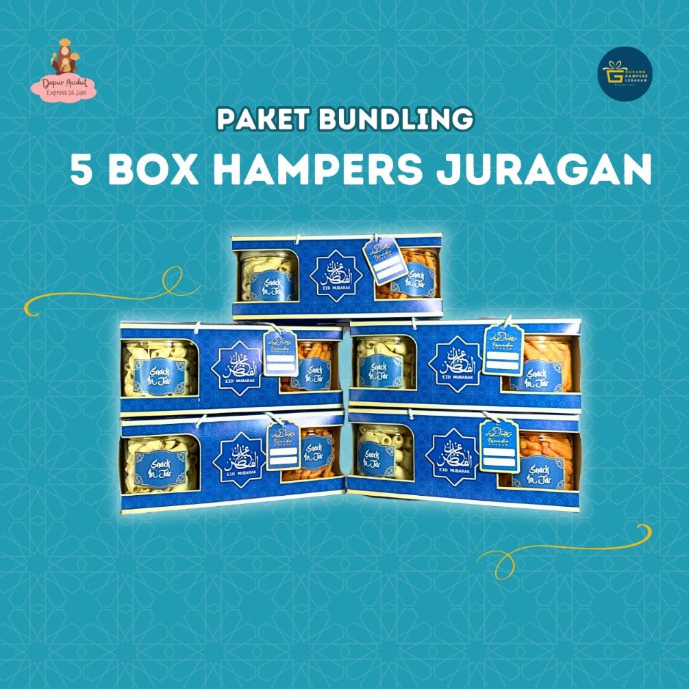

wdr-75 [PAKET 5 JURAGAN] Hampers Snack Lebaran Dari Gudang Hampers - Hampers Hadiah Ramadhan Lebaran Idul Fitri Puasa Murah Meriah Mewah Termurah