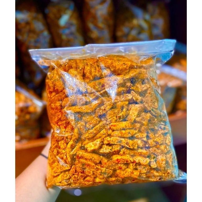 

Super Sale 1kg basreng stik viral pedas daun jeruk Berkualitas