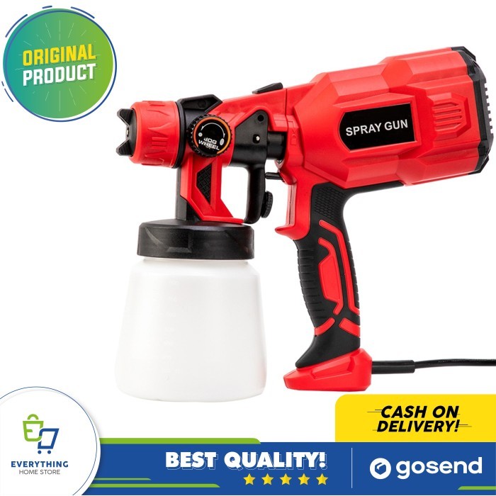 Spray Gun Elektrik Cat Semprot Tembok Dinding Mobil Kayu Pestisida EHS