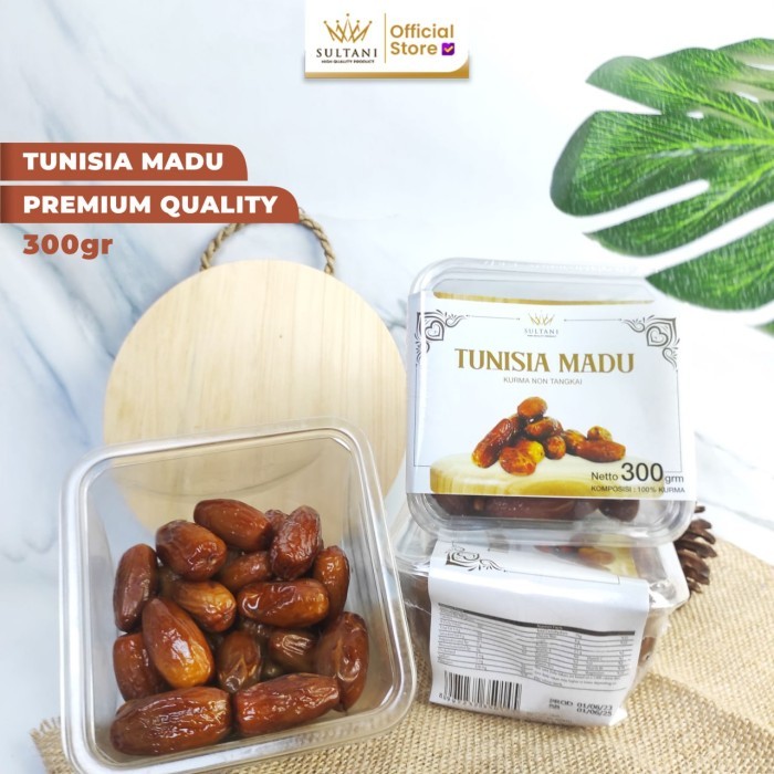 

Kurma Tunisia Madu 300 gr - Kurma Tunis Madu Basah Fresh Original