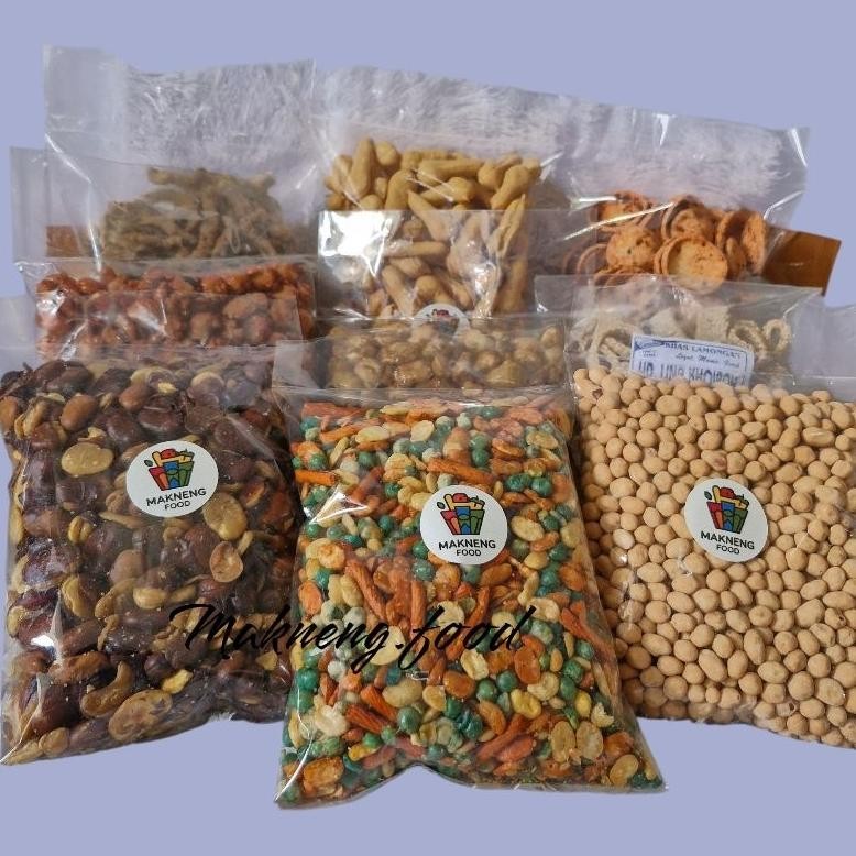 

QIG-1722 Aneka Makanan Ringan 500g | Snack Hari Raya Enak Gurih Renyah Original