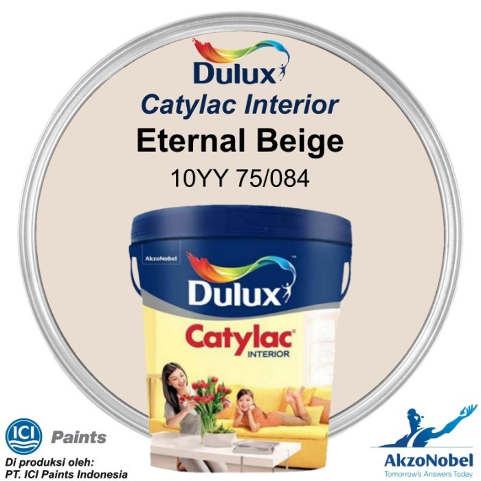 CAT DULUX CATYLAC INTERIOR 5 KG - ETERNAL BEIGE 10YY 75/084