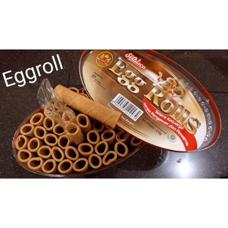 

sa-324 Terbaru Eggroll Selbisco toples 210gram enak ED Feb 2026 Murah