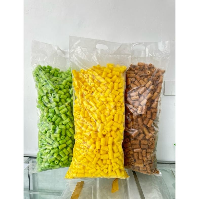 

rwet-23 1 ball jumbo momo snack roll 1kg rvarian rasa Termurah