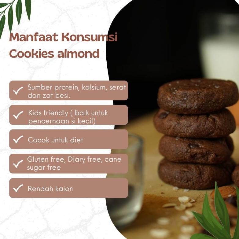 

Um57 Soft Cookies (buy 5 get 6)/ healthy cookies/ cookies almond/cookies gluten free Termurah