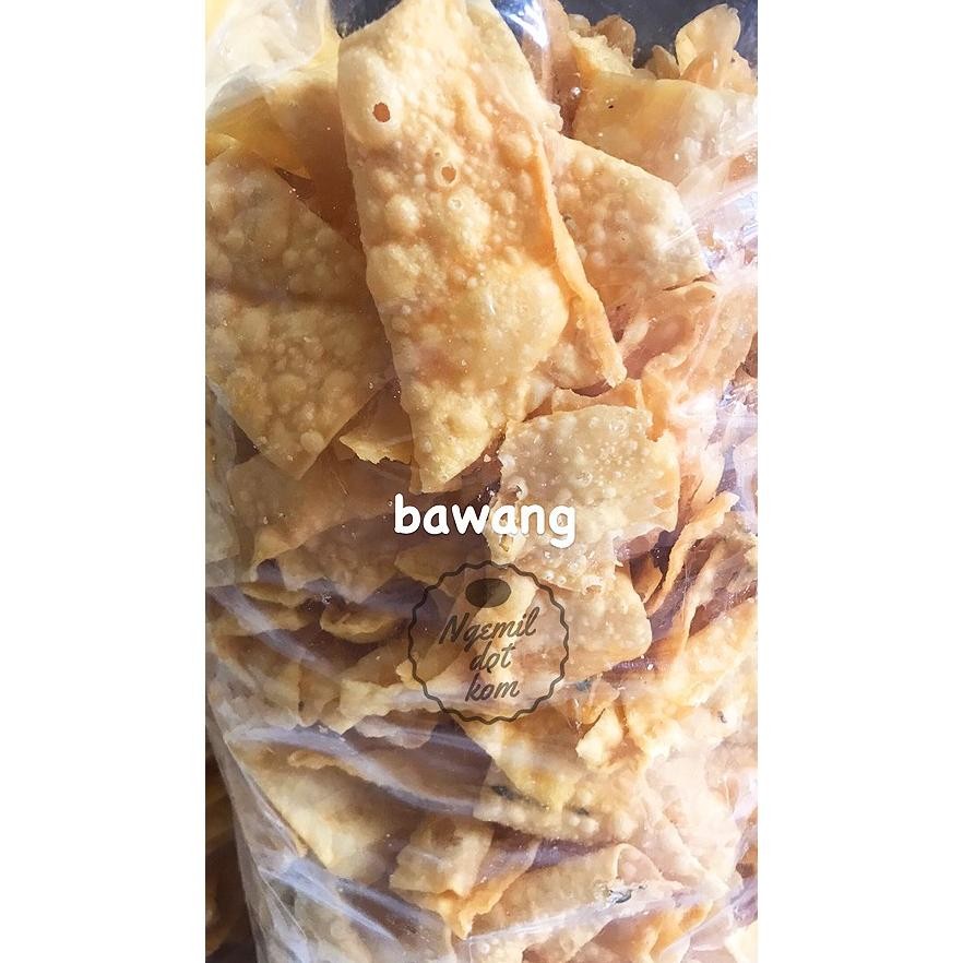 

rq-56 KERIPIK BAWANG 500gr / KERIPIK PANGSIT / KERIPIK AYAM BAWANG / KUE BAWANG / BUMBUCIN Premium