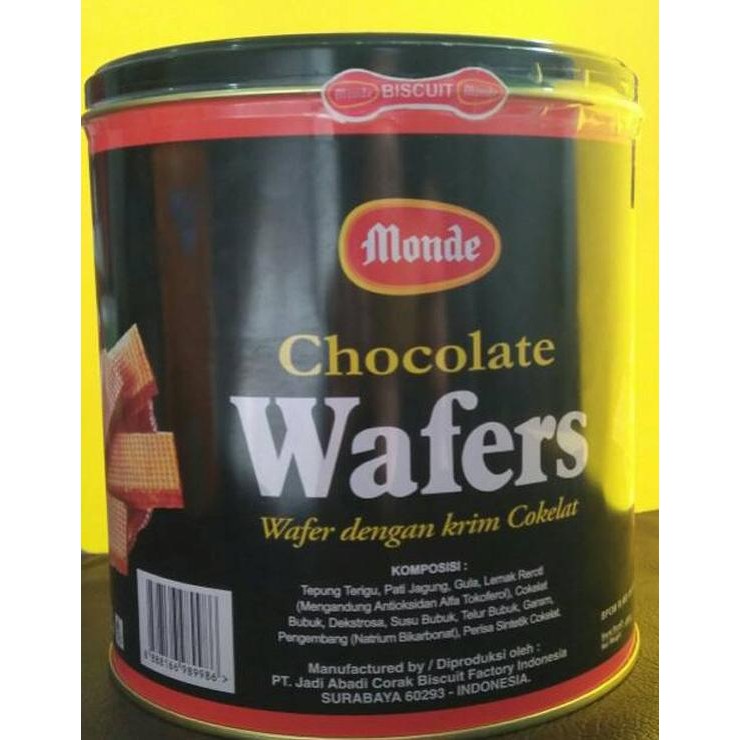 

Big Sale Monde Chocolate Wafers Kaleng Coklat Biskuit 600G 600 Gram Wafer Berkualitas