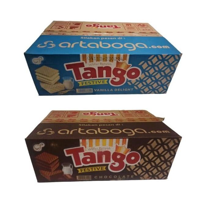 

New Tango Wafer Kaleng 240Gr 1 Karton Isi 6Klg Pengiriman Cepat