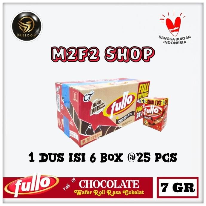 

Fullo Stik Full Chocolate | Wafer Roll Cokelat - 8 Gr Berkualitas