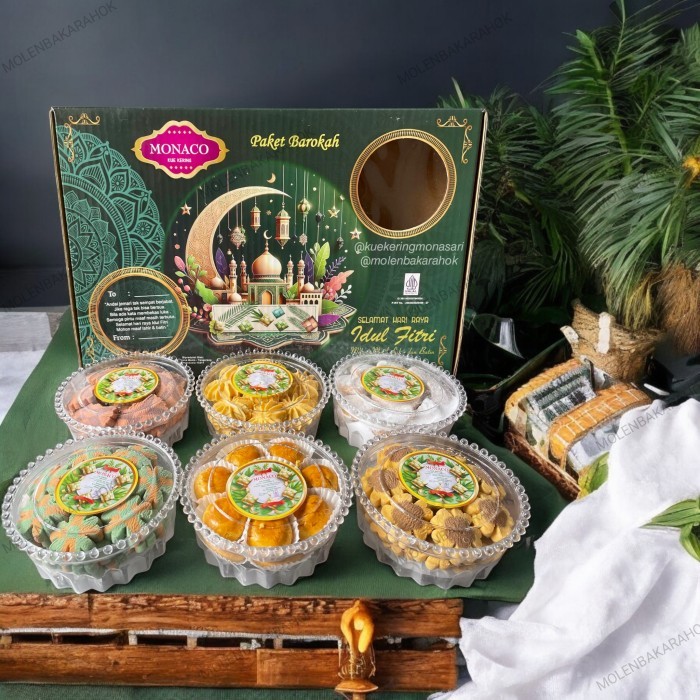 

Paket Parcel Kue Kering Lebaran Monasari Blue