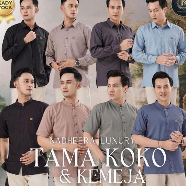 [BISA COD] TAMA KOKO SHIRT KEMEJA CITRA NADHEERA LUXURY BAJU PRIA Terlaris