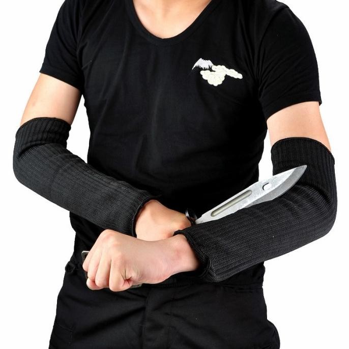 (:(:(:(] Sarung Tangan Lengan Panjang Anti Bacok Tusuk Maling Kuat Lentur