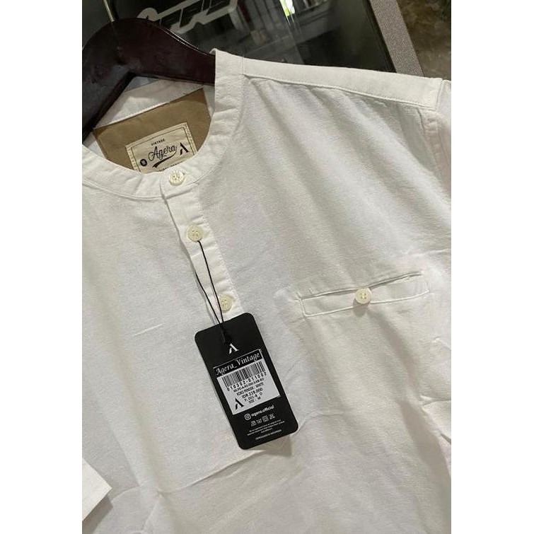 KEMEJA SEMI KOKO AGERA PRIA DEWASA Muslim Terlaris