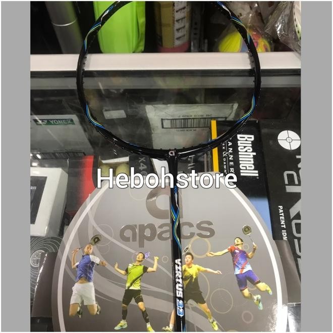 RAKET BADMINTON APACS VIRTUS 33 BISA 35 LBS FREE GRIP PROMO Terlaris